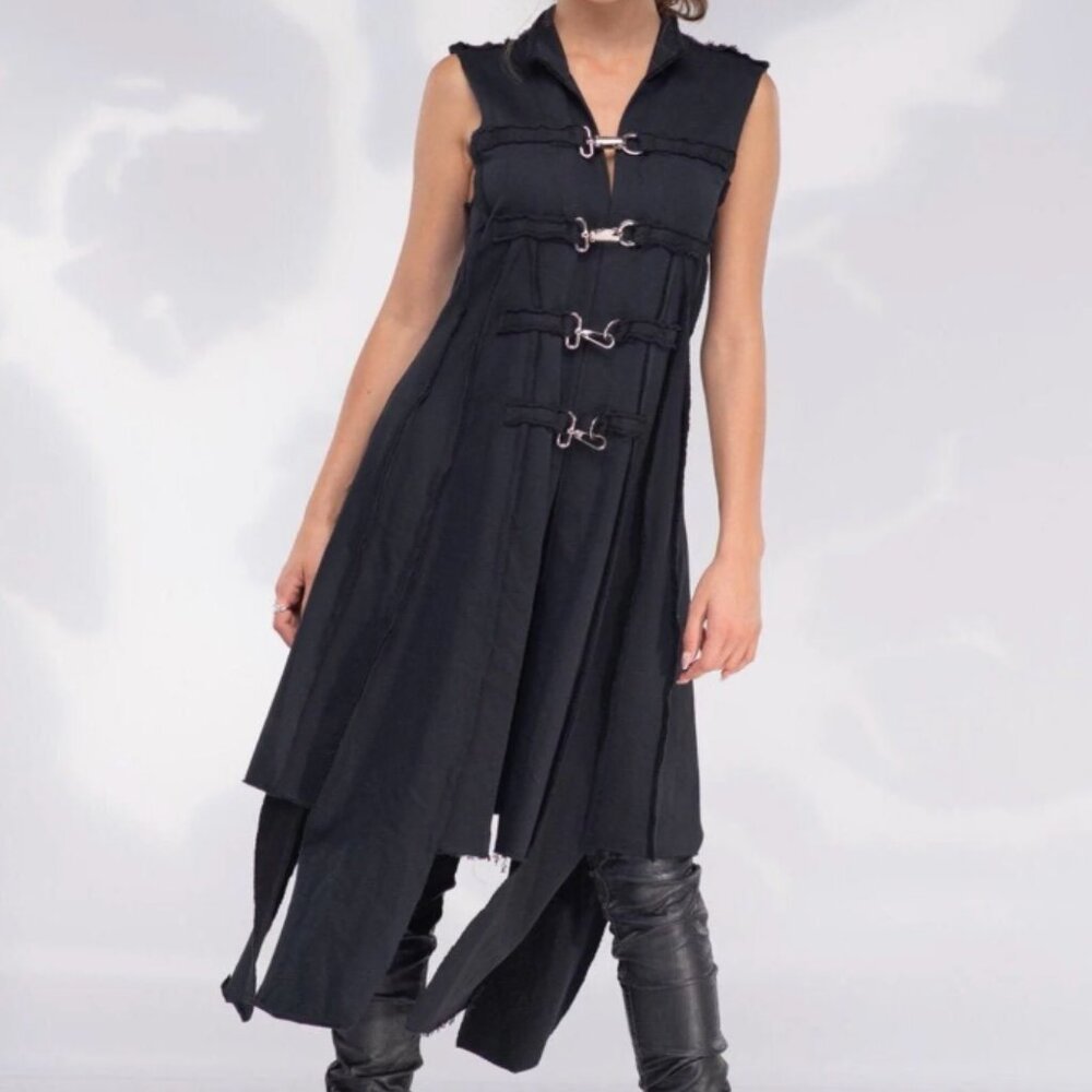 Women Custom Made Steampunk Futuristic Vest- New Never Worn